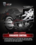 MZS Chrome Motorcycle Foot Pegs & Floorboards
