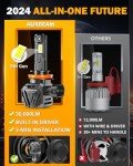Auxbeam H11 Fog Light – 30000LM Wireless Brightness