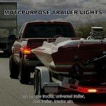 6-Inch Oval LED Boat Trailer Lights Set