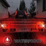 6-Inch Oval LED Boat Trailer Lights Set