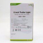 6-Inch Oval LED Boat Trailer Lights Set