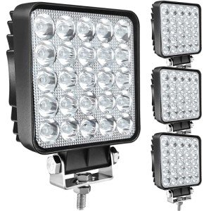 SAN YOUNG 4-Inch LED Work Light Pods - 4 Pack