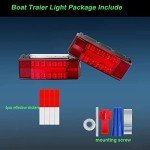 LED Boat Trailer Light Kit - Waterproof & Compact
