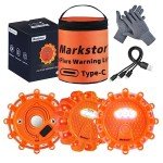 Markstor LED Road Flares - 3 Pack Emergency Kit