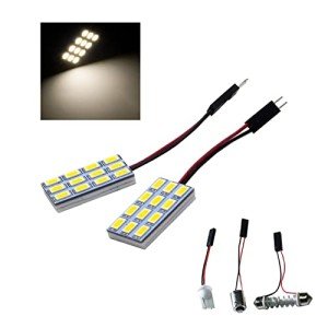 Warm White LED Dome Light with Adapters
