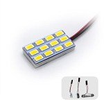 Warm White LED Dome Light with Adapters