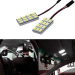 Warm White LED Dome Light with Adapters