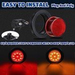16 Pcs Waterproof LED Marker Lights for Trailers