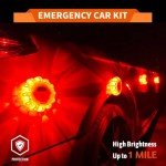 Markstor LED Road Flares - 3 Pack Emergency Kit