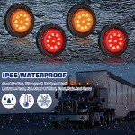 16 Pcs Waterproof LED Marker Lights for Trailers