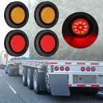 16 Pcs Waterproof LED Marker Lights for Trailers