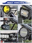 ZIDIYORUO 360° Light Bar Mounts for UTVs