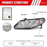 Honda Civic 2006-2011 Headlight Assembly Replacement