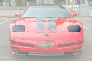 Chevrolet Corvette C5 Carbon Fiber Headlight Covers