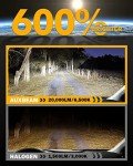 Auxbeam H13 Fog Light - 20000LM Bright Offroad Lighting