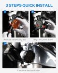 Benlari Smoke Bullet Turn Signal Light Lens Cover