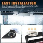 2-in-1 Amber White LED Dash Strobe Lights