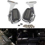 Chrome Motorcycle Passenger Footboard for Harley Touring