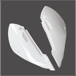 Kawasaki KX65 Plastic Fairing Kit - Green & White