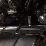 Chrome Motorcycle Passenger Footboard for Harley Touring