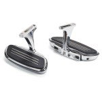 Chrome Motorcycle Passenger Footboard for Harley Touring