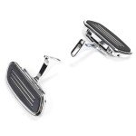 Chrome Motorcycle Passenger Footboard for Harley Touring