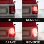 Chevy C10 Red LED Tail Lights Kit 1973-1987