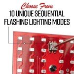 Chevy C10 Red LED Tail Lights Kit 1973-1987