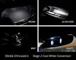 Cool White LED Interior Bulbs for 2015-2017 Mustang