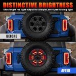 CAFOPAR Spare Tire Brake Light for Ford Bronco