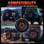 CAFOPAR Spare Tire Brake Light for Ford Bronco