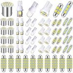 70-Piece LED Car Bulb Kit for Interiors