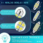 70-Piece LED Car Bulb Kit for Interiors