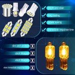 70-Piece LED Car Bulb Kit for Interiors