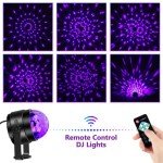 Litake UV Black Lights for Glow Parties, 2 Pack