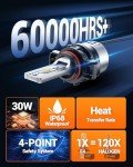 SEALIGHT 5202 LED Fog Light Bulbs - 10000LM