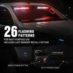 XRIDONSEN 2-in-1 LED Traffic Advisor Light Bar