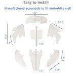 RainMan Plastic Fender Fairing Kit for Honda Dirt Bikes
