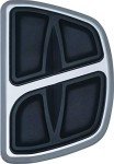 Kuryakyn Kinetic Mini Board Floorboards - Chrome Pair