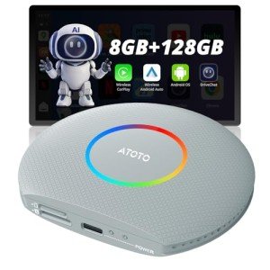 Wireless CarPlay and Android Auto Adapter Box