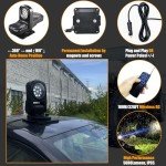 Wireless Remote 360° LED Spot Light for Vehicles