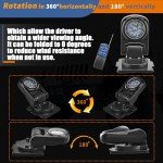 Wireless Remote 360° LED Spot Light for Vehicles
