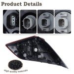Honda Civic Right Tail Light Assembly 2016-2021