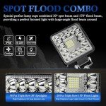 4-Inch 120W LED Cube Light Pods - 4 Pack