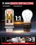 Super Bright Amber LED Turn Signal Bulbs - 2pcs