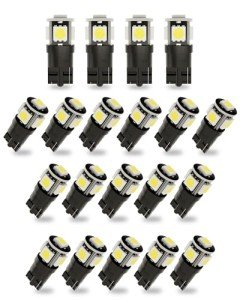 Super Bright 6000K LED Bulbs for Car Interior