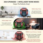 Ultrasonic Mouse Repellent with LED Strobe Light