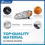 Toyota Corolla Headlight Assembly (2003-2008) - Pair
