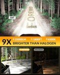 Forenner 33000LM H13/9008 LED Fog Light Bulbs