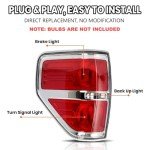Ford F150 Tail Light Assembly Left Side Replacement